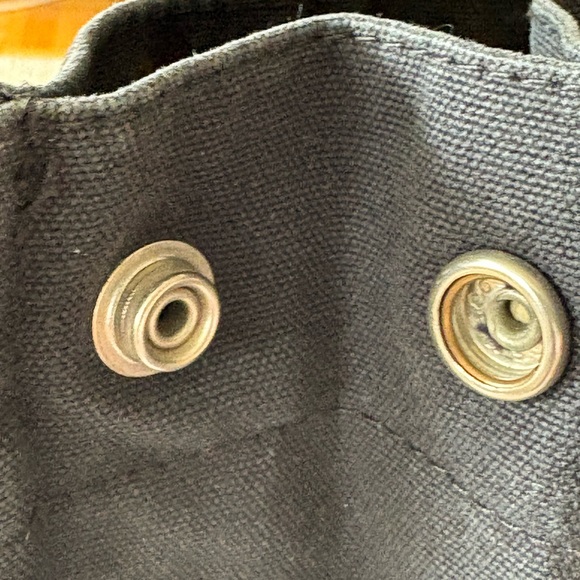 Hermes Fourre-tout Canvas black and greyTote Bag - Picture 14 of 16